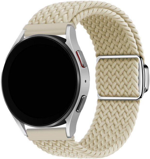 스페이스쉴드 갤럭시워치 호환 마그넷 브레이드 스트랩 20mm, 스타라이트, 1개