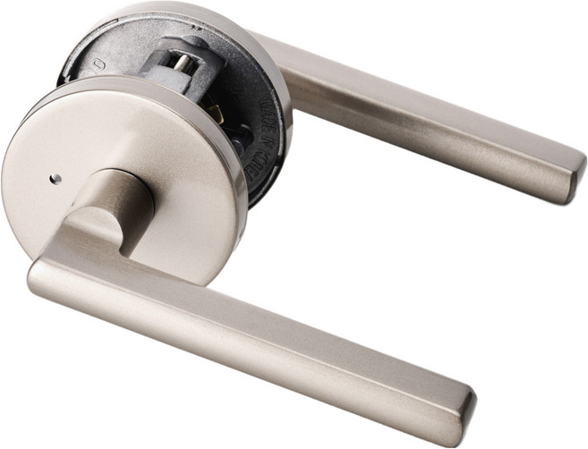 에이팩 국내 제조 버튼형 방문손잡이 AFL-1801, 그레이, 1세트