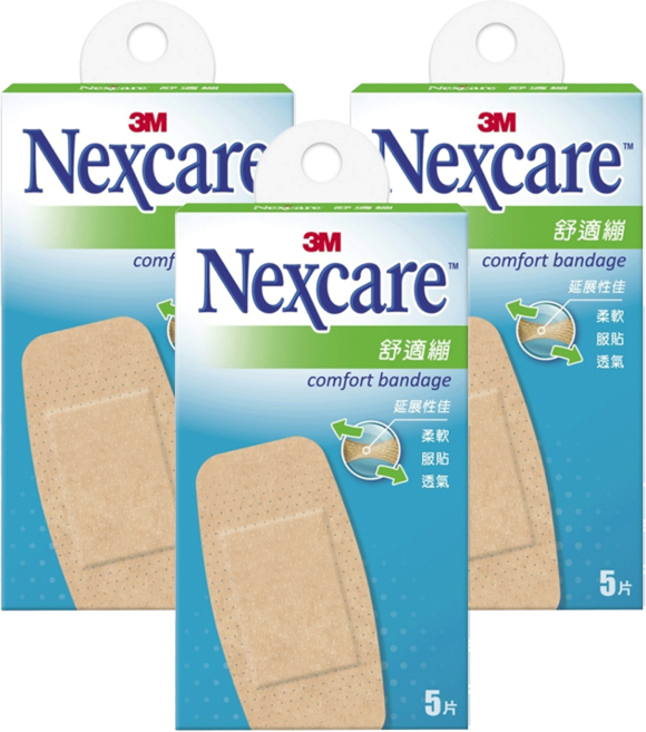3M Nexcare 舒適繃 滅菌 C505, 5片, 18盒