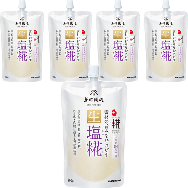 marukome 鹽麴, 200g, 5包