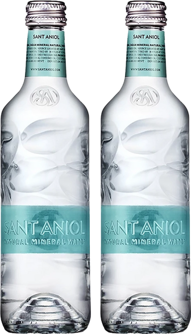 SANT ANIOL 聖艾諾 火山岩礦泉水, 330ml, 2瓶