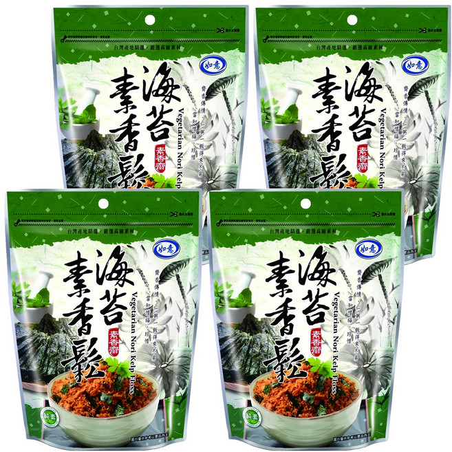 如意 如意 海苔素香鬆, 270g, 4包