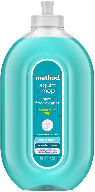 method 美則 各式地板保養清潔劑 薄荷鼠尾草, 739ml, 1瓶