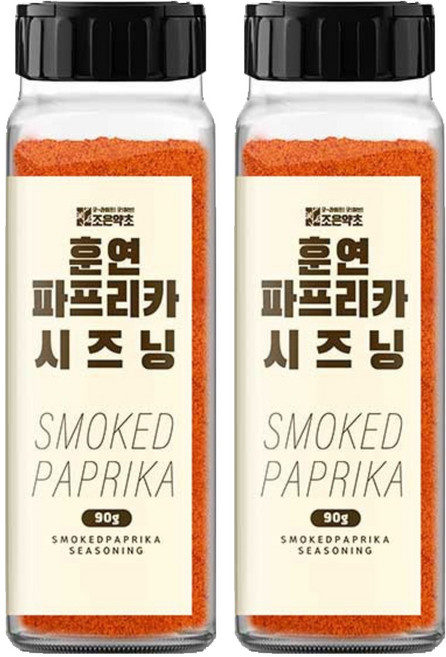 조은약초 훈연 파프리카 시즈닝, 90g, 2개