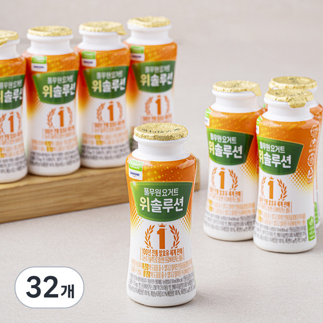 풀무원 요거트 위솔루션, 130ml, 8개입, 4개