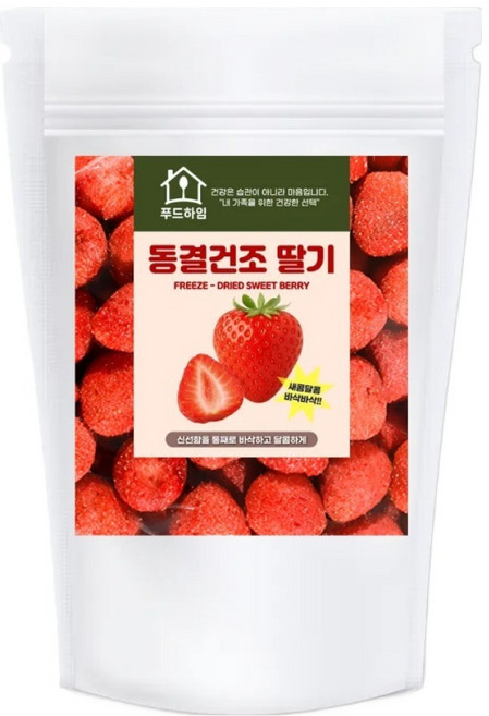 Foodheim 冷凍乾燥草莓, 1個, 200g