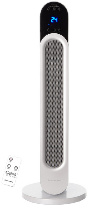 엔뚜마노 타워형 모노그램 온풍기, EP-770W, 화이트