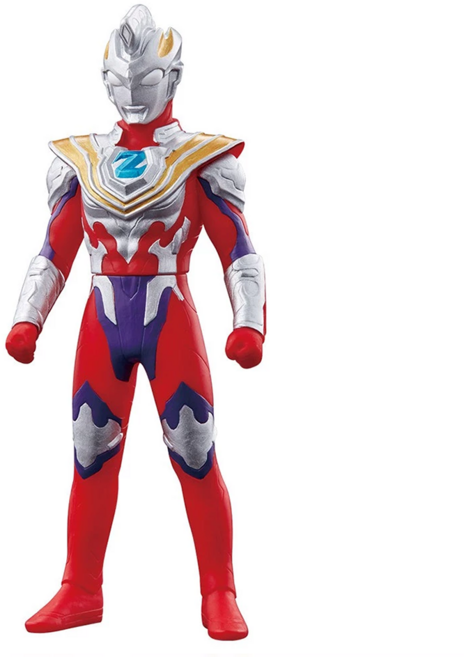 BANDAI 超人力霸王 傑特英雄軟膠 手及腰部可轉動, 多色