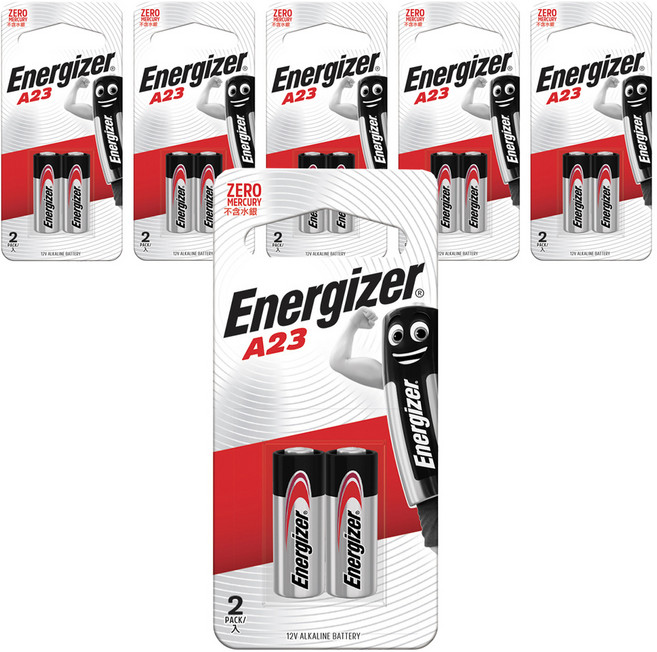 Energizer 勁量 A23 電池, 6個, 2入