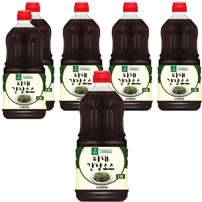 이엔푸드 파채 간장소스, 1.8L, 6개