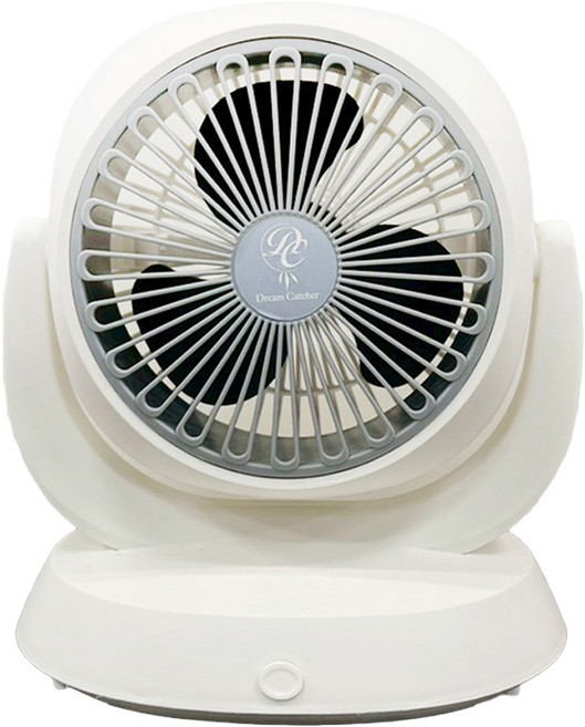 Dream Catcher 捕夢網 USB空氣循環扇白 8吋, DC-FF2648W, 白色