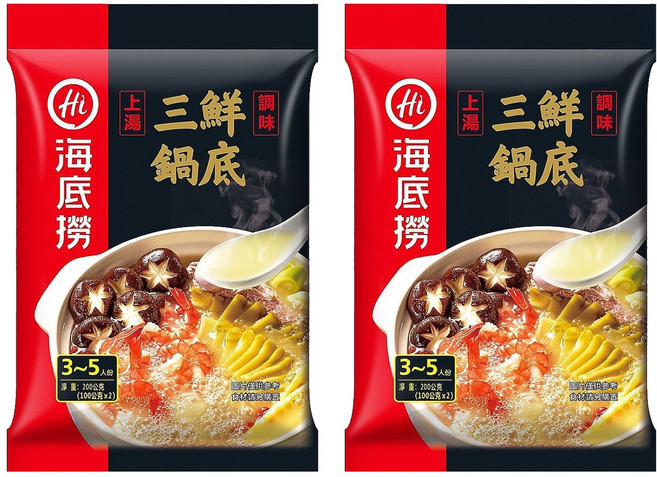 海底撈 上湯三鮮鍋底, 200g, 2包