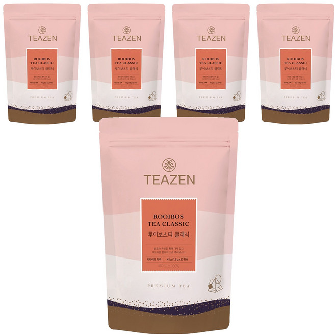 티젠 루이보스티 클래식, 1.8g, 25개입, 5개