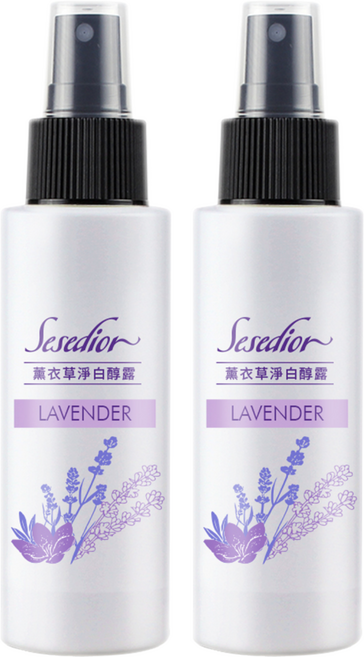 Sesedior 希希娣兒 台灣公司貨 薰衣草淨白醇露, 100ml, 2瓶