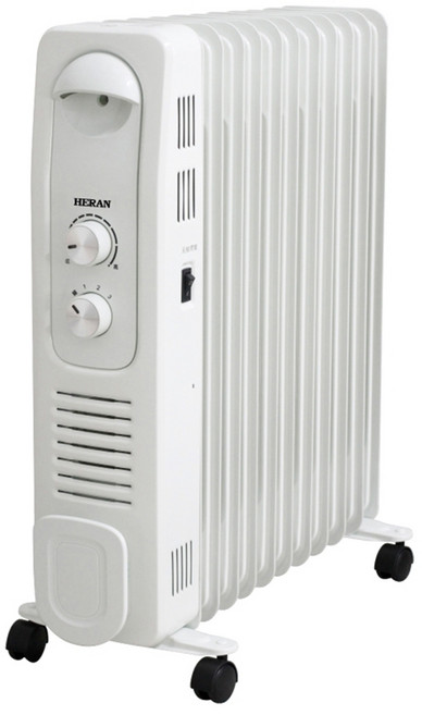 HERAN 禾聯 葉片式電暖器 11葉片 附烘衣架 24 x 62.9 x 53cm 13.87kg, HOH-15CRB6Y