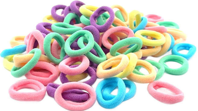 스타일플래닛 조임없는 미니 도넛링 머리끈 100p