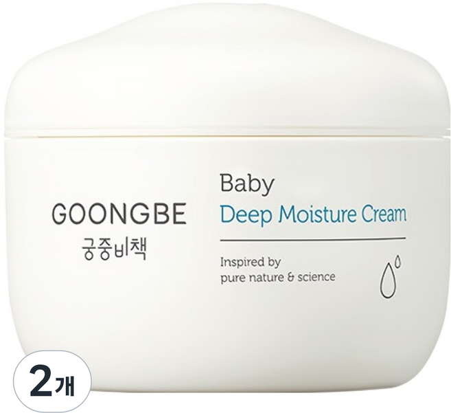 궁중비책 베이비 딥 모이스처 보습 크림, 100ml, 2개