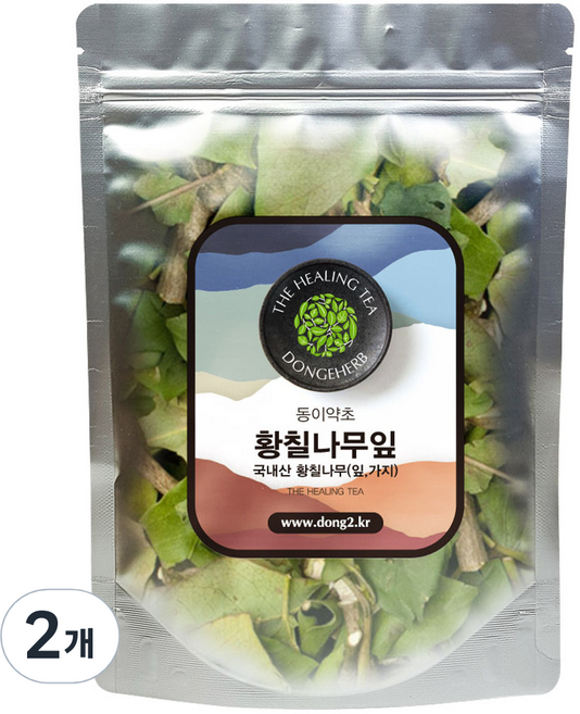 동이약초 황칠나무잎, 150g, 2개