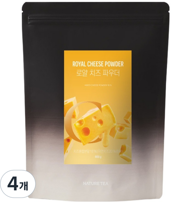 Nature Tea 皇家起司粉, 800g, 1入, 4個
