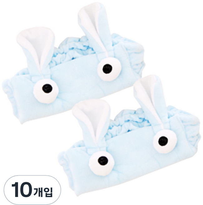 더자카 파스텔레빗 세안밴드, Y377LBBI258, 10개