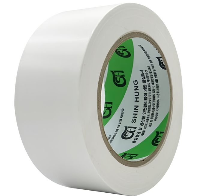 Shin Hung 棉質膠帶 白色 48mm x 25m, 1個