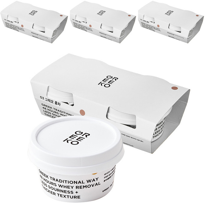 그릭오 홍차 그릭요거트, 100g, 8개