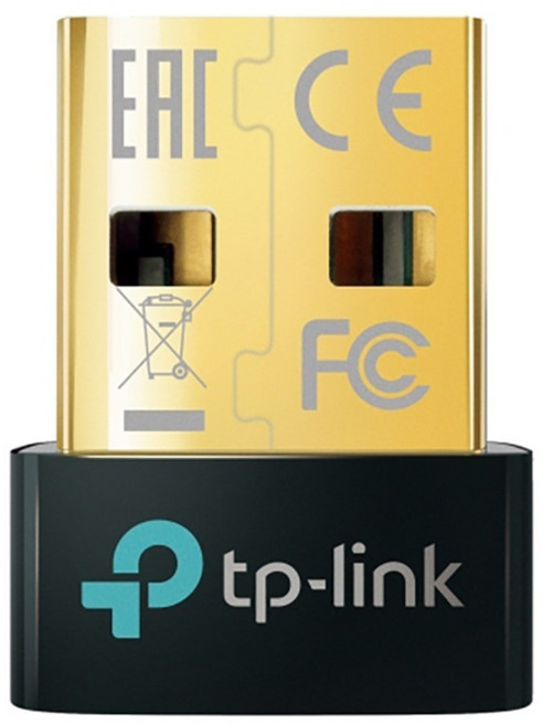 tp-link 藍牙5.4超迷你型USB傳輸器, UB500, 黑色, 1個