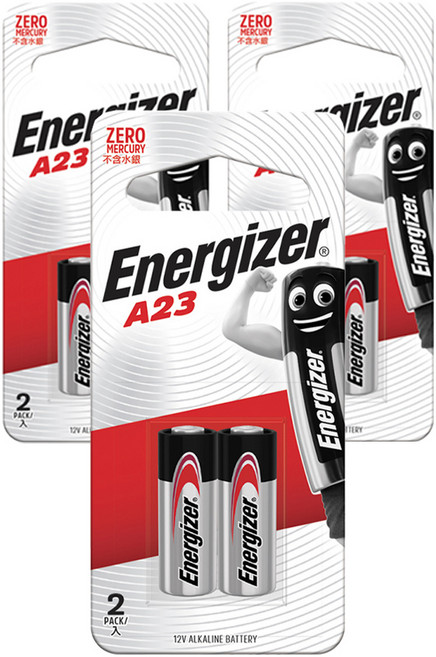 에너자이저 A23 건전지, 2개입, 3개