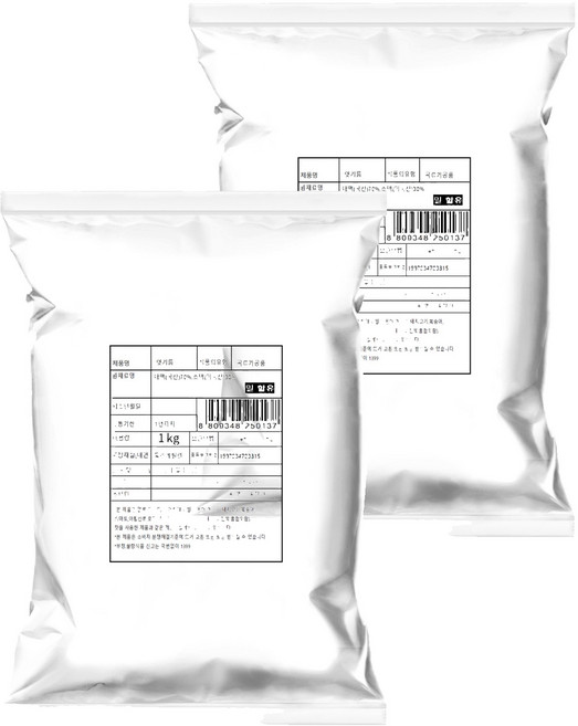 제이푸드 엿기름, 1kg, 2개