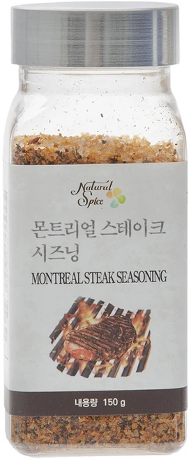 내츄럴스파이스 몬트리얼 스테이크 시즈닝, 150g, 1개 - 쿠팡
