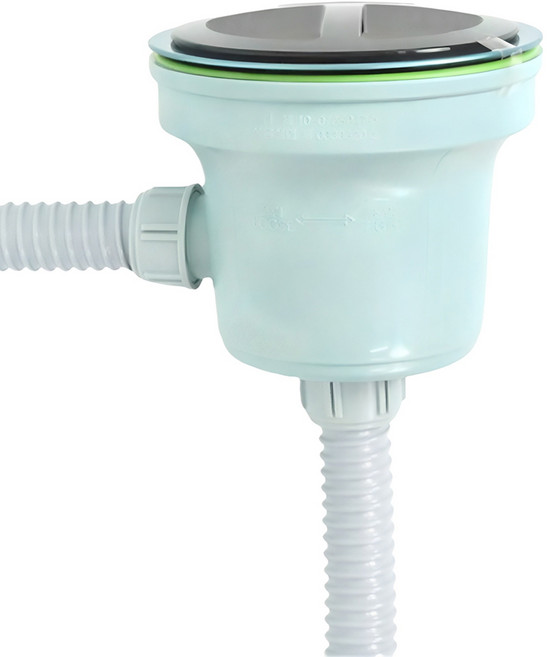 코트랩 1구 점보 싱크대 배수구 용품세트 대형, 혼합색상, 1개