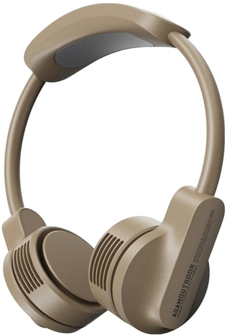 ADAMOUTDOOR 極限冰鎮頸掛風扇, 沙漠色