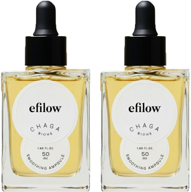 에필로우 차가버섯 바이옴 결 앰플, 50ml, 2개