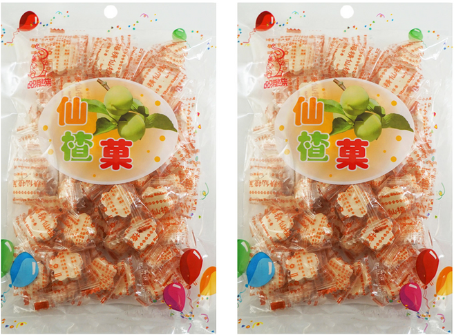 品味食族 梅精仙楂菓, 220g, 2袋