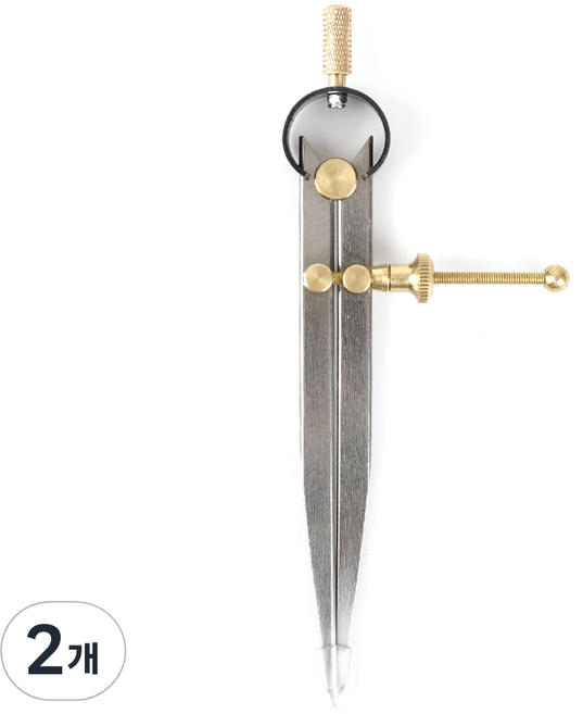 가죽공예 디바이스 공업용 디자인 제도 사무용품 컴퍼스 소형, 2개