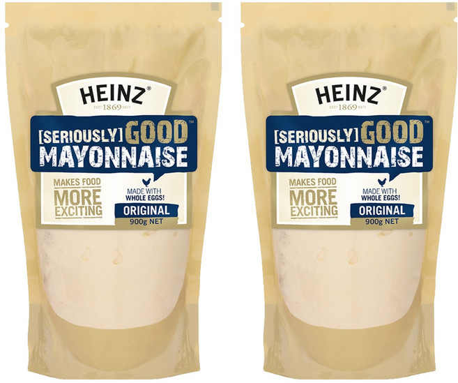 크래프트하인즈 시리어슬리 굿 오리지널 마요네즈, 900ml, 2개