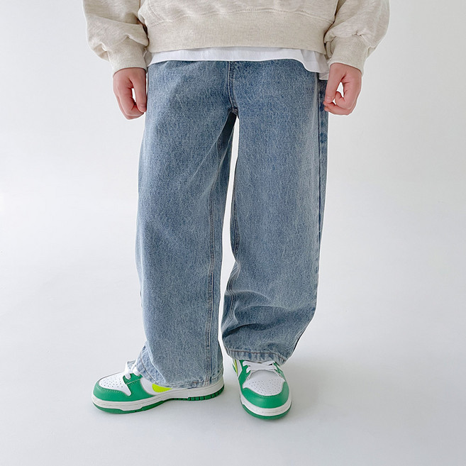 베리클로젯 아동용 햄부기 데님 팬츠