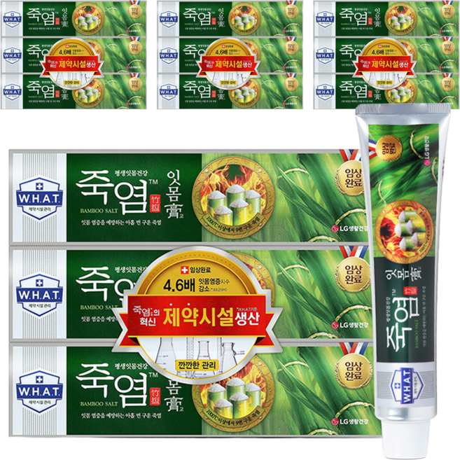 죽염 잇몸고 치약, 120g, 12개