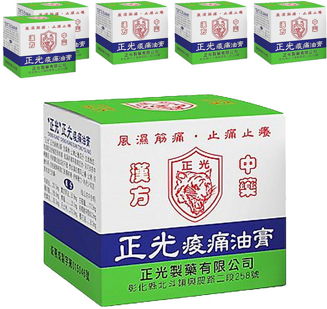 正光 痠痛油膏 15g, 6盒, 1入