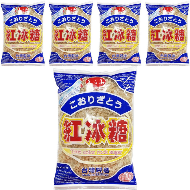 東承 天之山 紅冰糖, 1kg, 5包