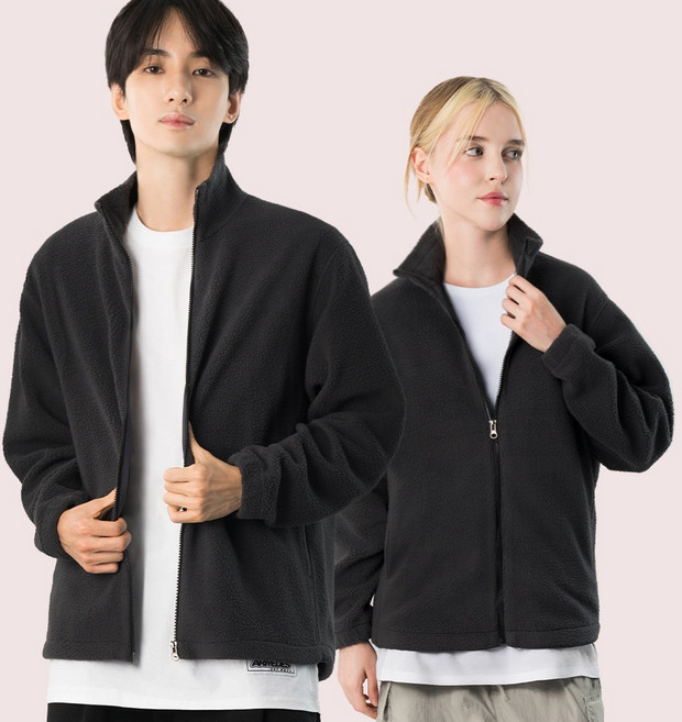 아르메데스 남녀공용 플리스 뽀글이 집업 자켓 AR-610