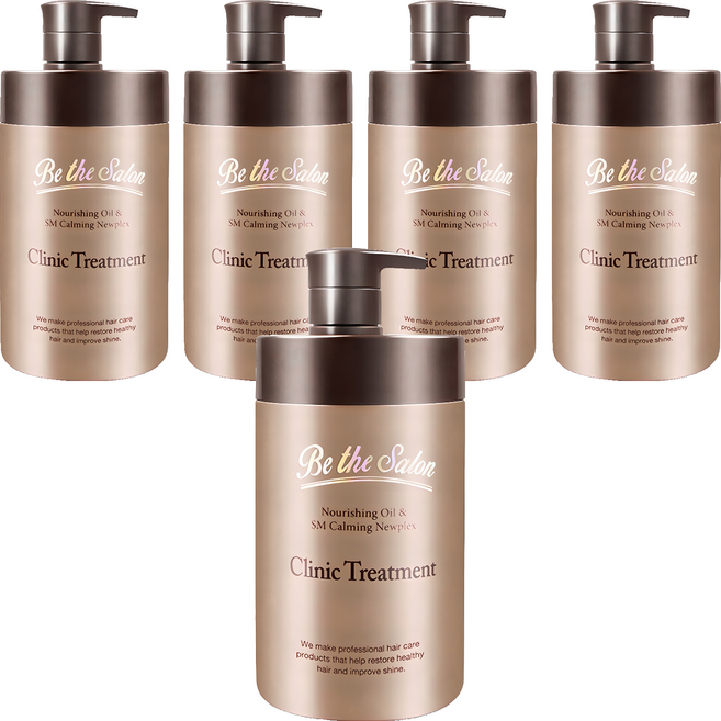 비더살롱 크리닉 트리트먼트, 1L, 5개