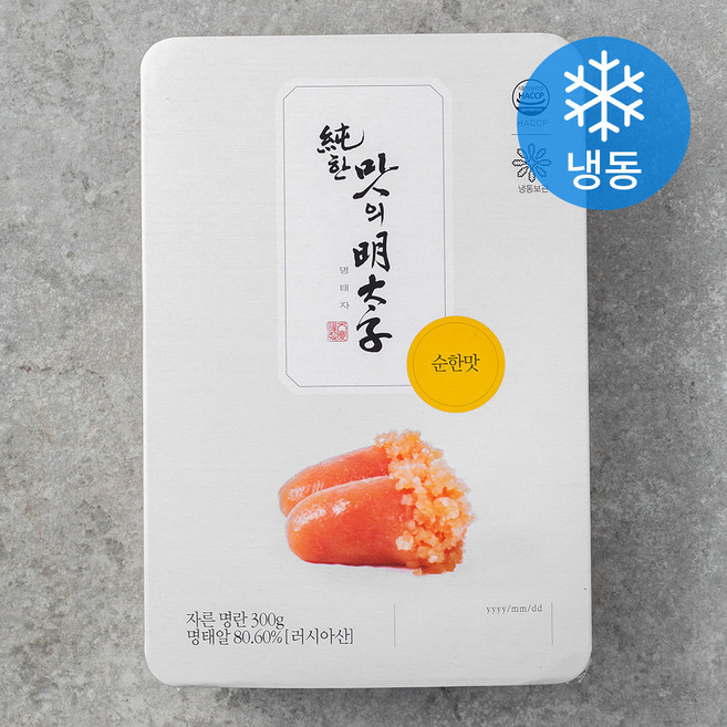 맛의명태자 순한 자른 명란 (냉동), 300g, 1개