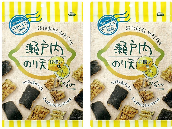 Daiko 海苔天婦羅餅 瀨戶檸檬風味, 65g, 2包