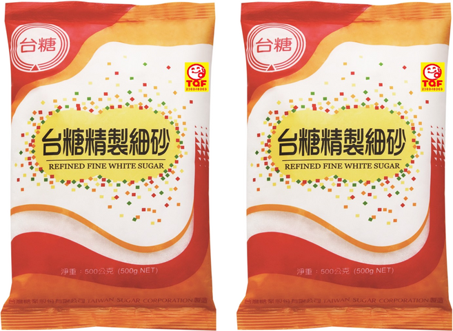 台糖 精製細砂糖, 500g, 2包