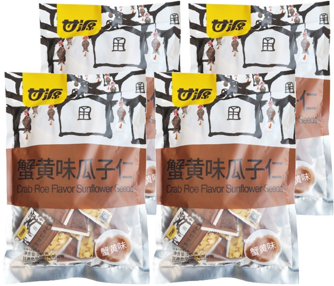 감원 게알맛 해바라기씨, 285g, 4개