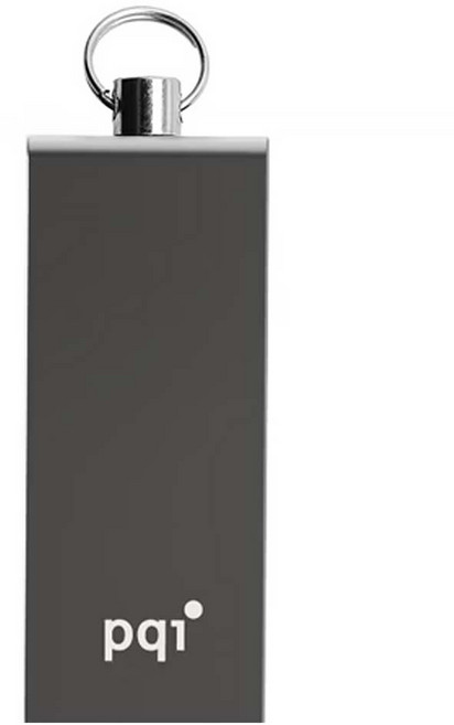 pqi 勁永 USB 2.0 隨身碟 i813L 鐵灰色, 4GB, 1個