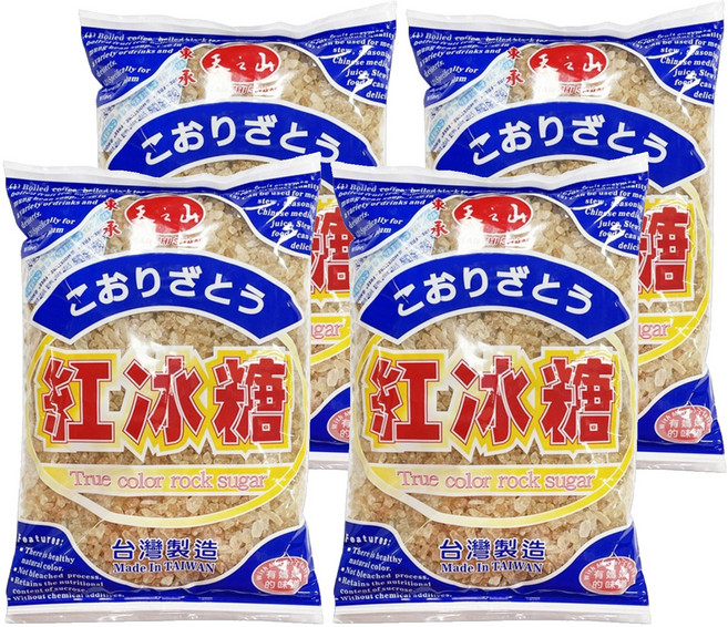 東承 天之山 紅冰糖, 1kg, 4包
