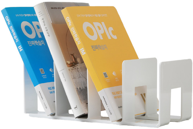 좋은양품 분리형 4단 책꽂이, 화이트