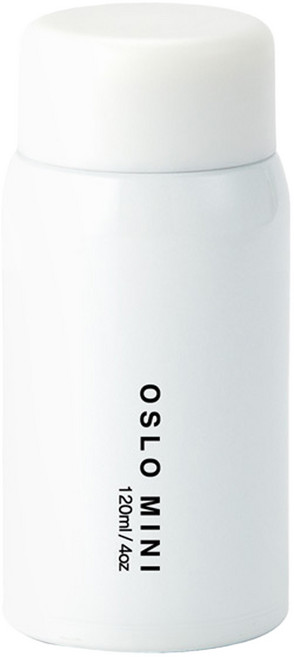 오슬로 미니 텀블러, 화이트, 120ml, 1개